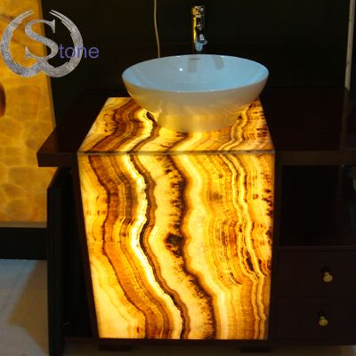 light transmit stone for bathware appliance